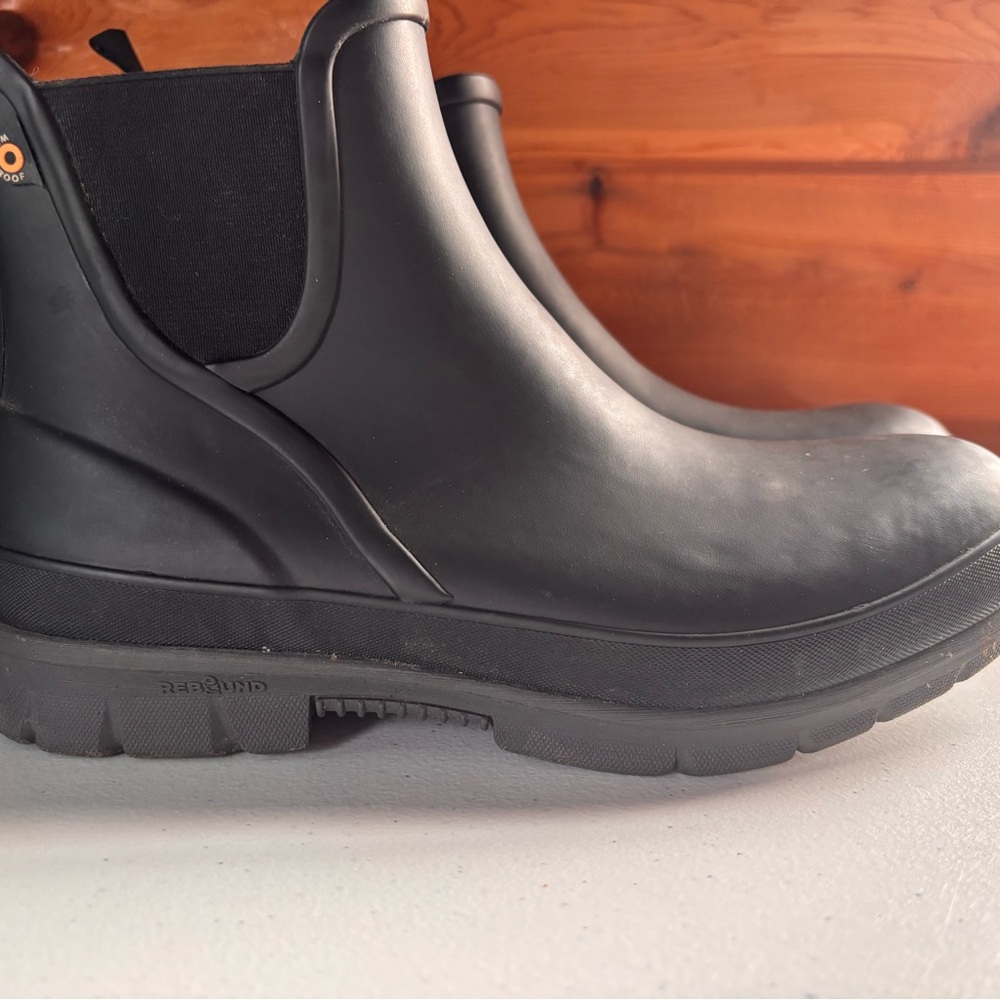 Bogs Black Waterproof Ankle Boots 8